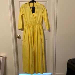 Long Yellow Dress
